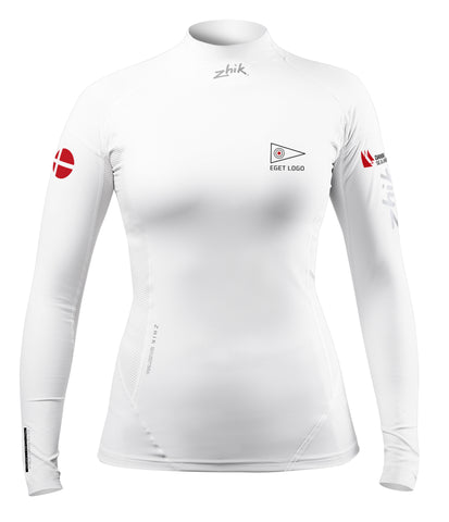Langærmet Spandex Top LS ATP-0080-W-WHT