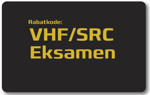 Rabatkode: VHF/SRC Eksamen